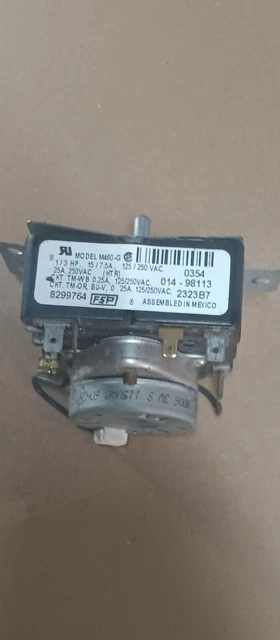WHIRLPOOL DRYER TIMER  8299764   "30 Day Warranty Free Shipping