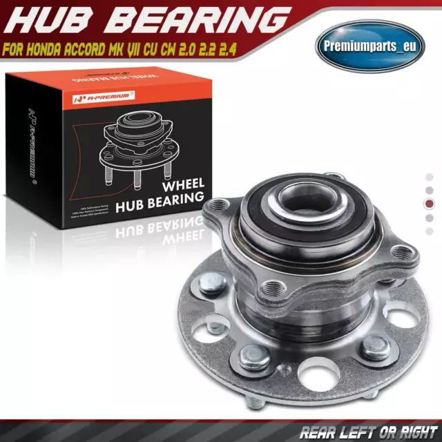 Wheel Bearing Hub Rear for Honda Accord MK VII CU CW 2.0 2.2 2.4 42200TL0G51