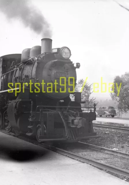 DH Delaware & Hudson 2-8-0 Steam Locomotive #810 - Original Railroad Negative