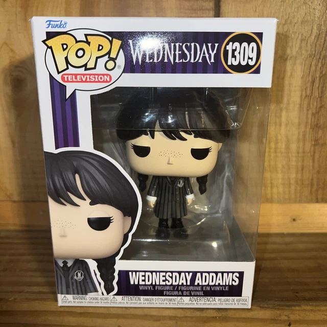 Funko Pop! Wednesday Addams #1309 Jenna Ortega☆TV SERIES ☆ Fast ship