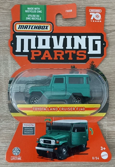 2023 Matchbox Toyota Land Cruiser FJ40 - 1:64 1/64 MBX Moving Parts 8/54 Green