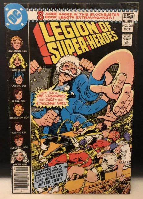 Superboy Legion Of Superheroes #268 Comic Dc Comics