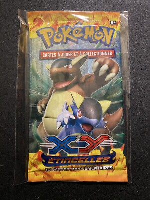 A8 ASMODEE BOOSTER X1 POKEMON SCELLE XY02 ETINCELLES ILLUSTATION KANGOUREX FR 