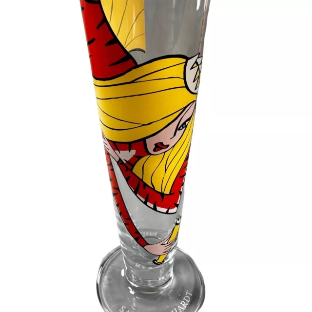 Ritzenhoff Pilsner Beer Glass Sabine Gebhardt Tall Vintage Drink Tigger Germany