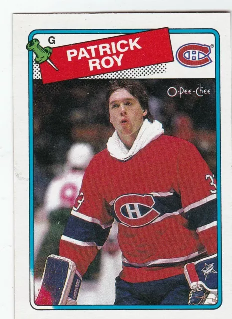 1988-89 O-Pee-Chee #-116 Patrick Roy==Montreal Canadiens