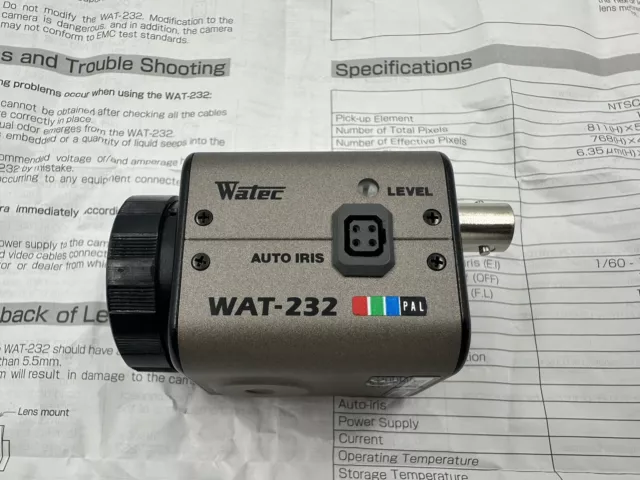 Fotocamera Digitale Watec Wat-232