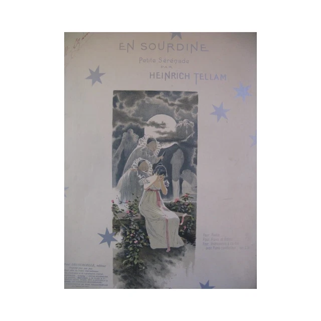 TELLAM Heinrich En Sourdine Piano 1898