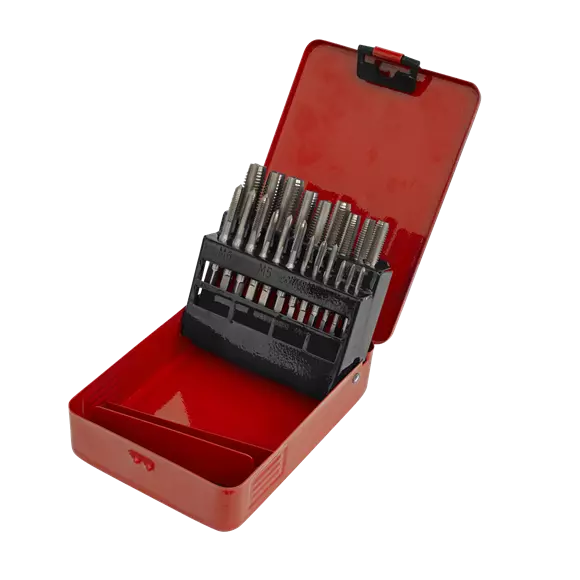 Sealey Tools AK3021 21 Piece Tap Set M3 - M12 (Threading)