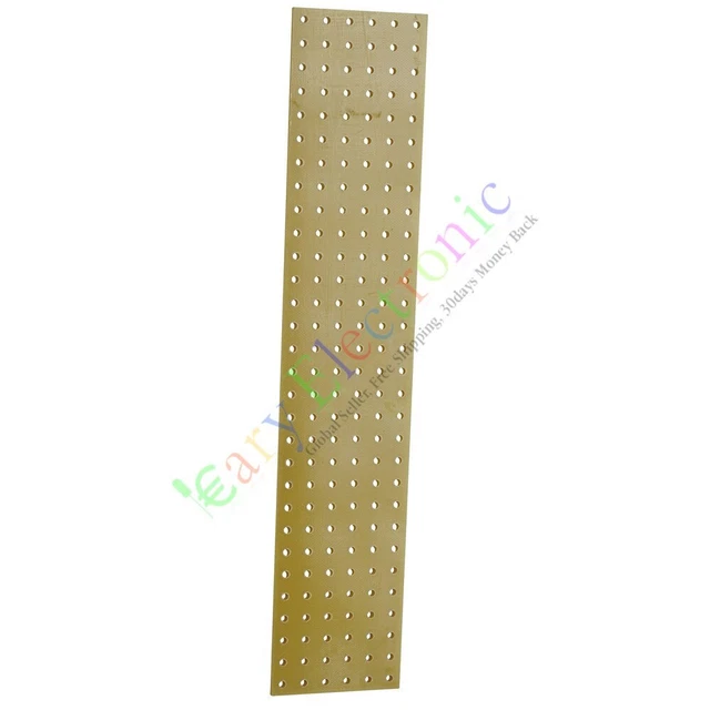 2pc PCB Fiberglass Turret Terminal Strip 180pin Holes Tag Board audio amps DIY