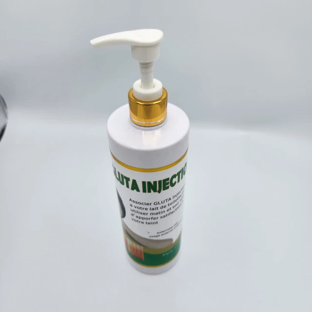 Lait Blanchissant Glutathione Fort - 500ml, éclat Irréversible, Sans Tâche, Hydratant, Neuf