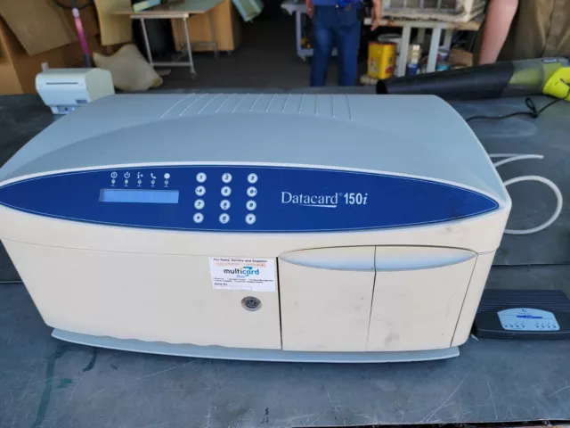 Datacard 150i Card Embosser Personalization System - UNTESTED