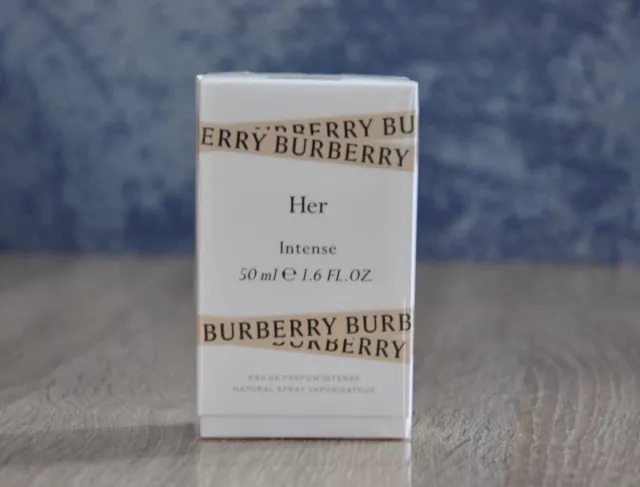 BURBERRY HER INTENSE EDP 50ml., DISCONTINUED VERY RARE, NEW, SEALED