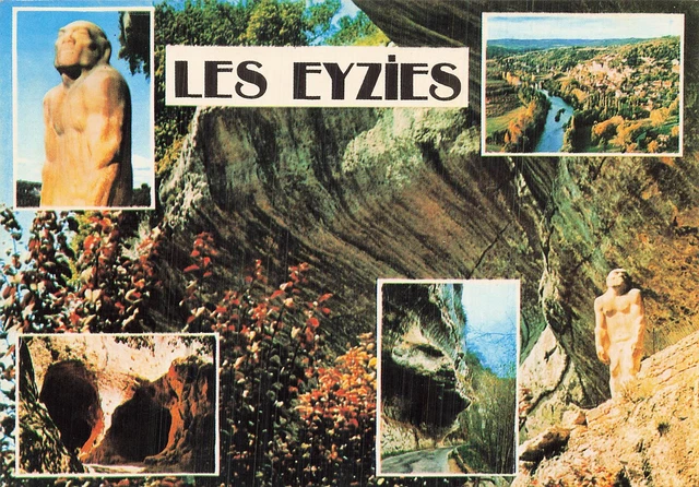 Poster Grottes Des Eyzies - Affiche Vintage HQ 40x60cm