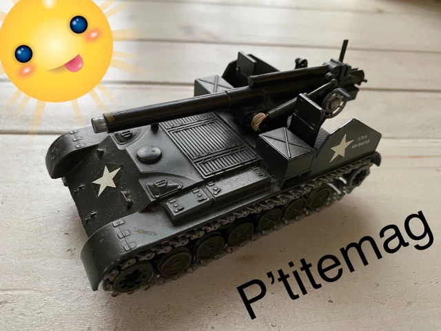 I)1/43 SOLIDO X Hachette Militaire 26 Chasseur De Char Américain M10A1