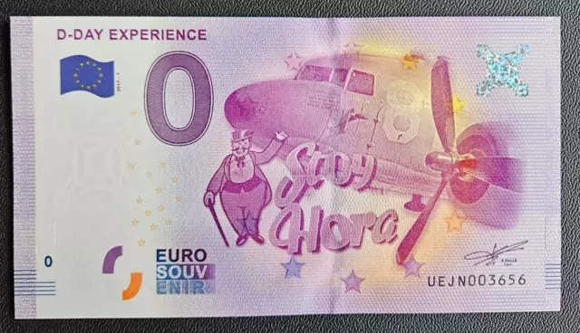 France - Francia -  Billet 0 Euro D. Day Experience  2017-1 Neuf/Unc.