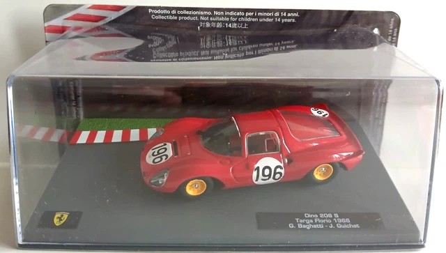Mercury Ferrari Dino 206 SP - 1/43 - Le Mans - Bon état - N°186