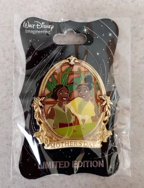 Disney Pin #134586 WDI - Mothers Day - Princess & The Frog Tiana & Eudora LE 250