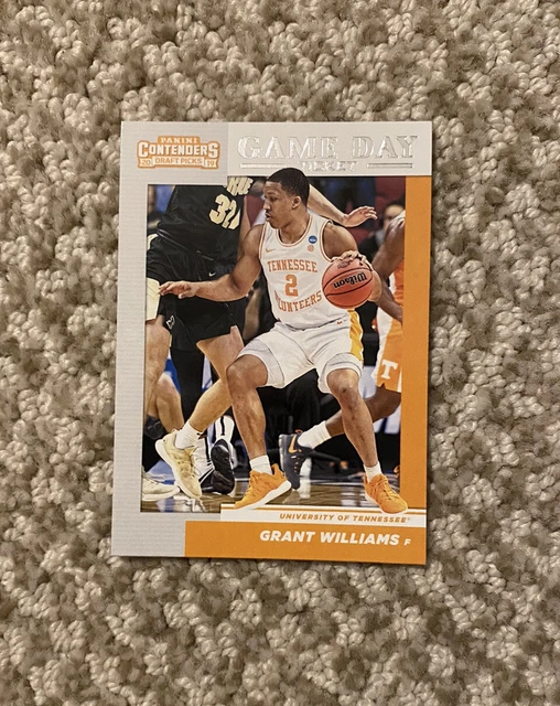2019-20 Contenders Draft Picks Basketball Game Day Ticket #25 Grant Williams