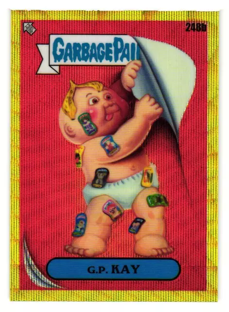 2023 Garbage Pail Kids Chrome Series 6 Yellow Wave Pick Your Card  207A-256B 6Th