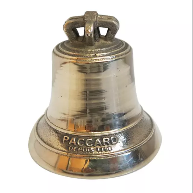 cloche miniature en bronze Paccard 75mm