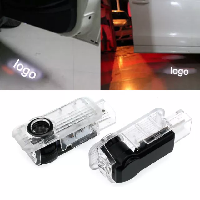 2STK AUTO LED Tür Licht mit Logo Willkommen Projektor Lampe Für Audi  Beleuchtung EUR 16,79 - PicClick DE