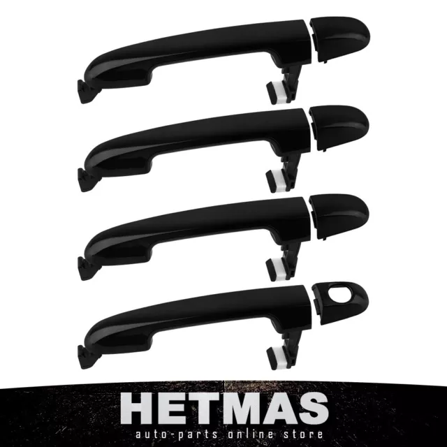 4X Outside Outer Front Rear LH & RH Door Handle For Hyundai Elantra 2006-2012