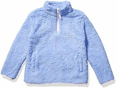 Amazon Essentials  Age 8 Girl's Quarter-Zip High-Pile Polar Fleece Jacket Soft