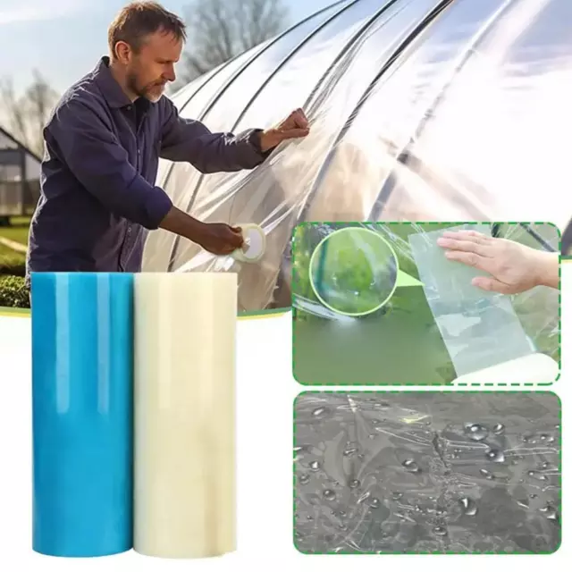 High-tack Waterproof Greenhouse Film Repair Tape Amazing Tape for Shed Repa E9Z0 3