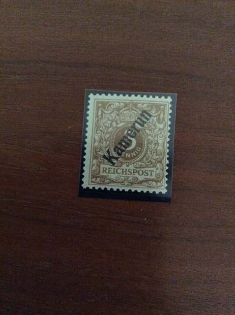 Kamerun 1e postfrisch, Luxus,  FA Jäschke-L. (Mi 500) 2