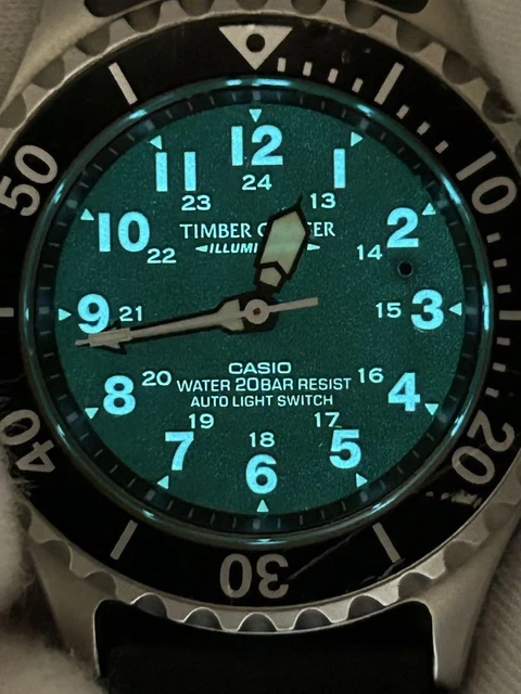 CASIO TIMBER CRUISER Tic-3 Illuminator Auto Light Watch