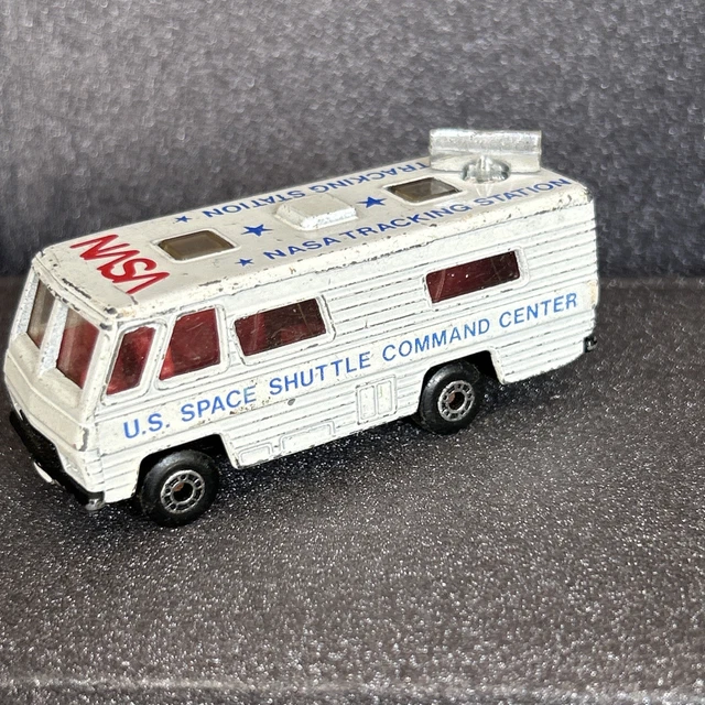 Jouet Matchbox 1980 Command Vehicle NASA - Échelle 1:114, Miniature Vintage