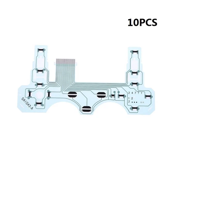 10 Set PCB Circuito Flessibile Per Controller PS2 – SA1Q42A, Presa 18 Pin