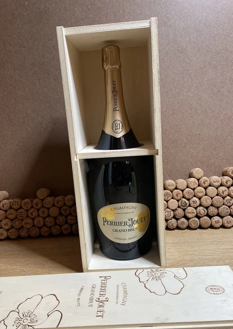 PERRIER JOUET Grand Brut - Champagne AOC - BOX DI LEGNO 3LT