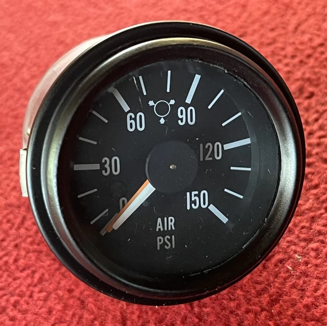 PETERBILT 359 DUAL needle air gauge 362 377 378 379 357 330 375 385