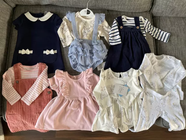 BNWT And Used Baby Girls Bundle 0-3 Months