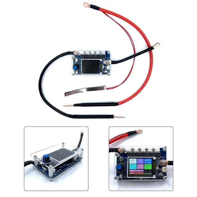 Innovativa scheda di controllo saldatura punto batteria display digitale portati
