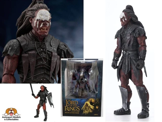 LORD OF THE Rings - Uruk-hai Lurtz ~ Deluxe Action Figure by Diamond ...