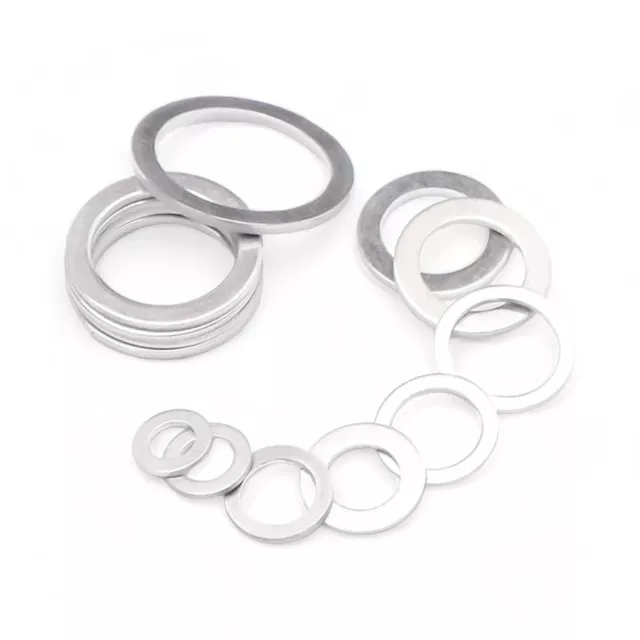 Aluminium Sealing Washers Metric M6 M8 M10 M12 M14 M16 M20 M22 Flat Seal Washer