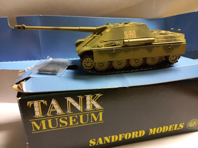 Solido 1/50, char Jagdpanther canon 8.8cm Gris, Allemand WW2, TBE, (214