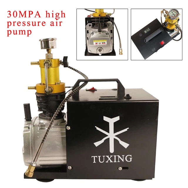 30MPA 4500 PSI PCP Elektrische Luftkompressor Hochdruckluftpumpe Kompressorpumpe