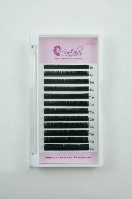 AU Stock ALL size Individual Eyelash Extensions Semi-permanent Mink Lashes 2