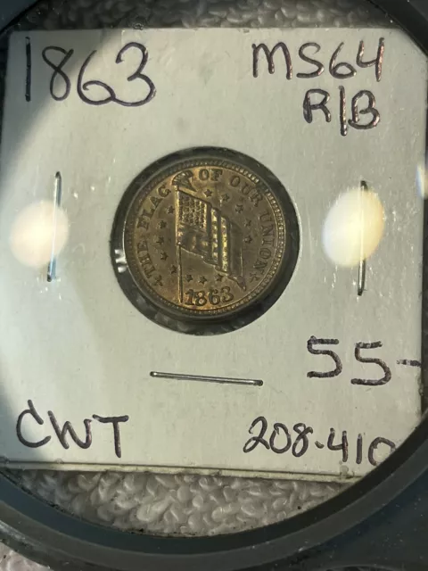 1863 Civil War Token