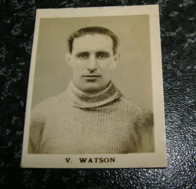 D.C. Thomson Footballers 1923 - V. Watson, West Ham