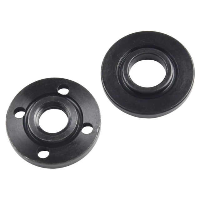 SeonFook Lot De 2 écrous à Bride Rapides Pour Meuleuse D'angle - Filetage 5/8-11 - Changement Rapide Sans Outil
