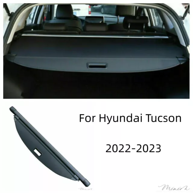 Rear Trunk Cargo Cover For Hyundai Tucson 22-23 Luggage Security Shade Shield 1P