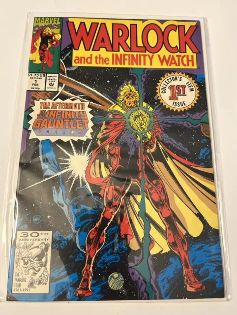 WARLOCK and the INFINITY WATCH #1  (Feb 1992, Marvel)  Guardians of the Galaxy