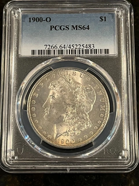 1900 PCGS Graded MS64 Silver Morgan Dollar