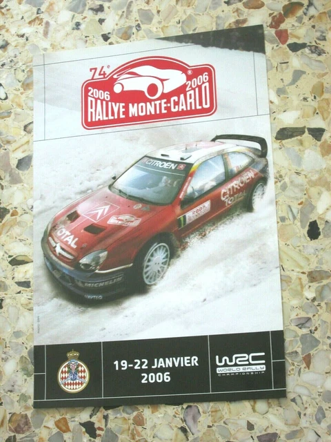 AFFICHE ORIGINALE 61 eme RALLYE MONTE CARLO 1993 WORLD RALLY ACM BERENGUIER