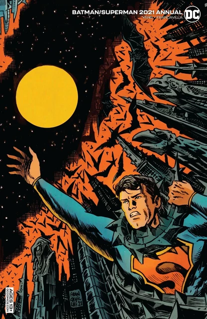 Batman Superman 2021 Annual #1 Francesco Francavilla Cover (B) DC Comics 2021