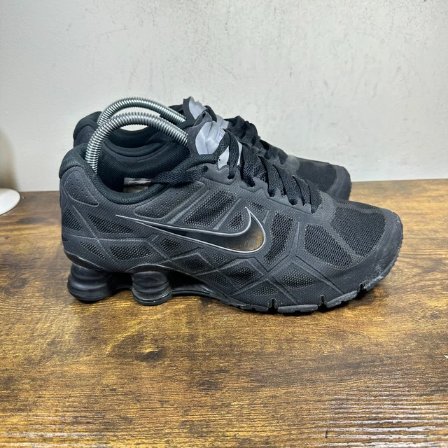 NIKE SHOX TURBO 13 Black Metallic Cool Grey Mens Size 13 Pre  display picture 1